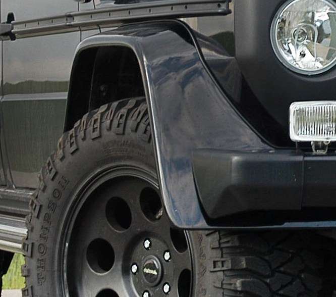Wheel arch cover set Mercedes G463