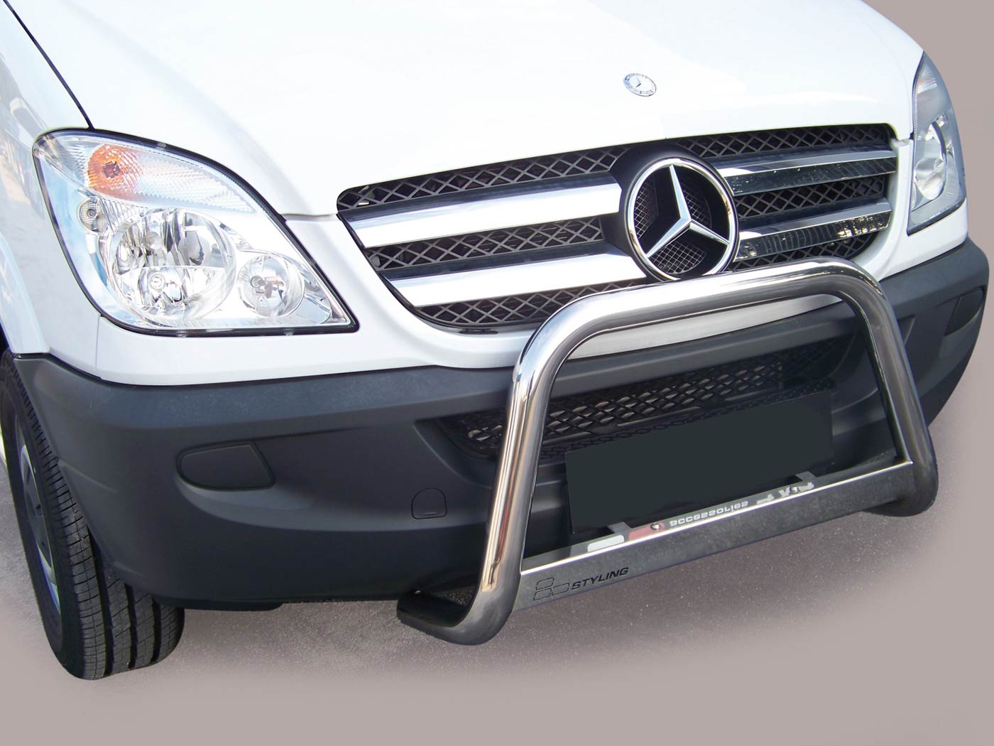Front Protection Bar Stainless Steel