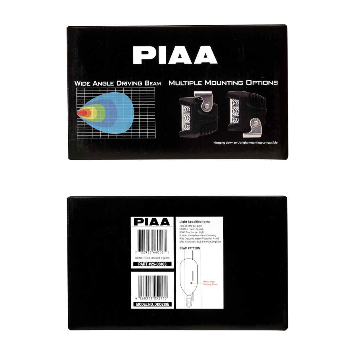 PIAA Quad Edge Cube Light