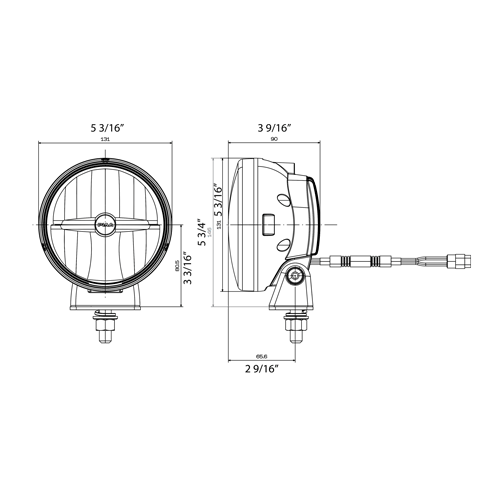 PIAA 550LP Distant LED Power