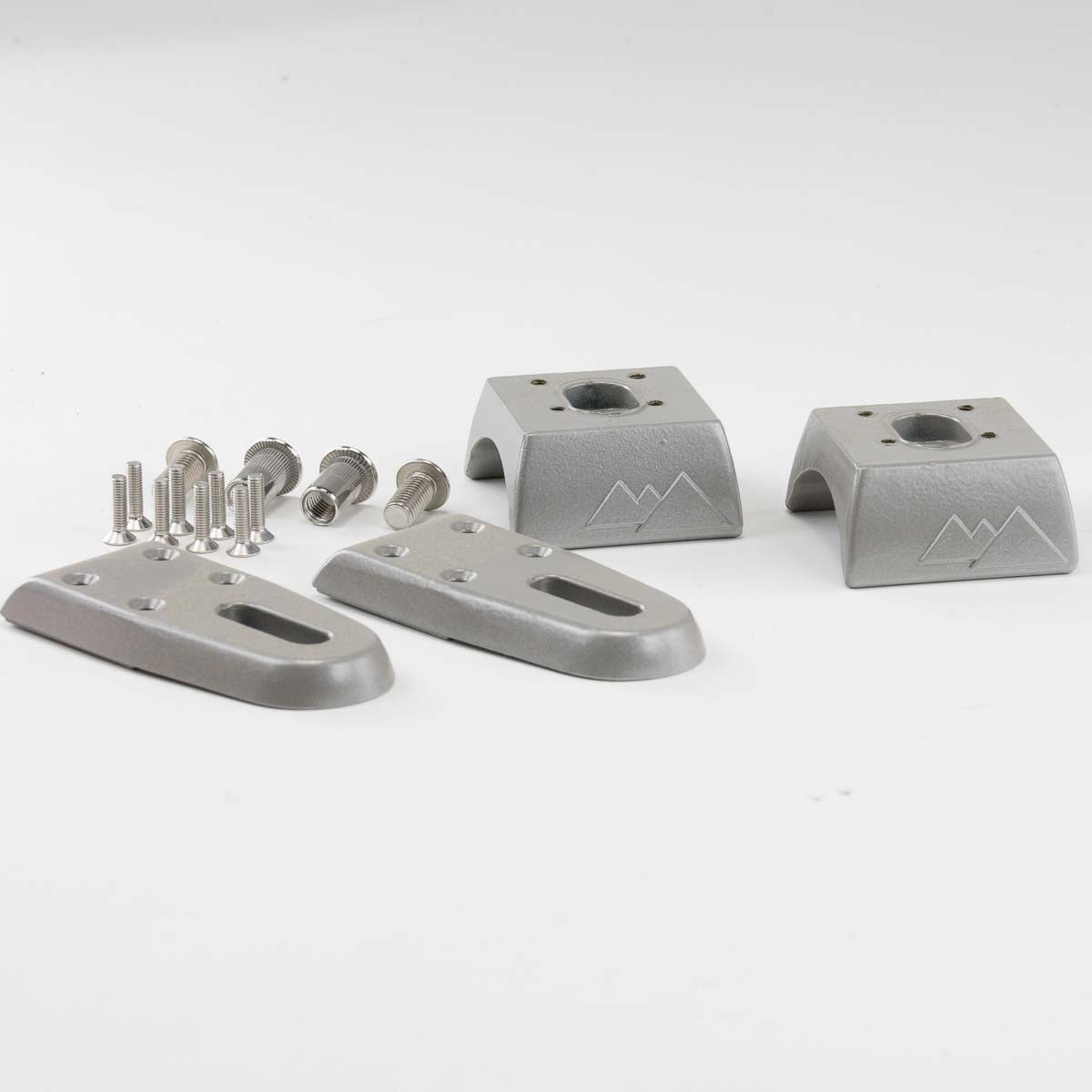 Headlight Mount Silver 76mm