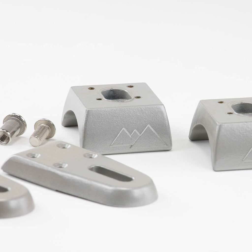 Headlight Mount Silver 76mm