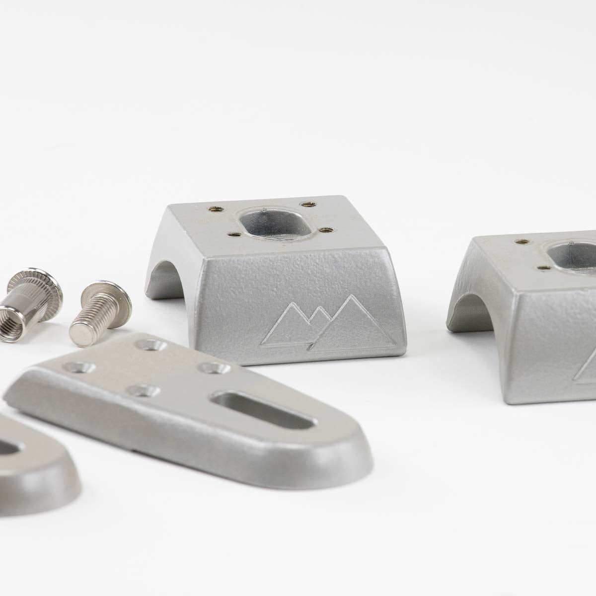 Headlight Mount Silver 63mm