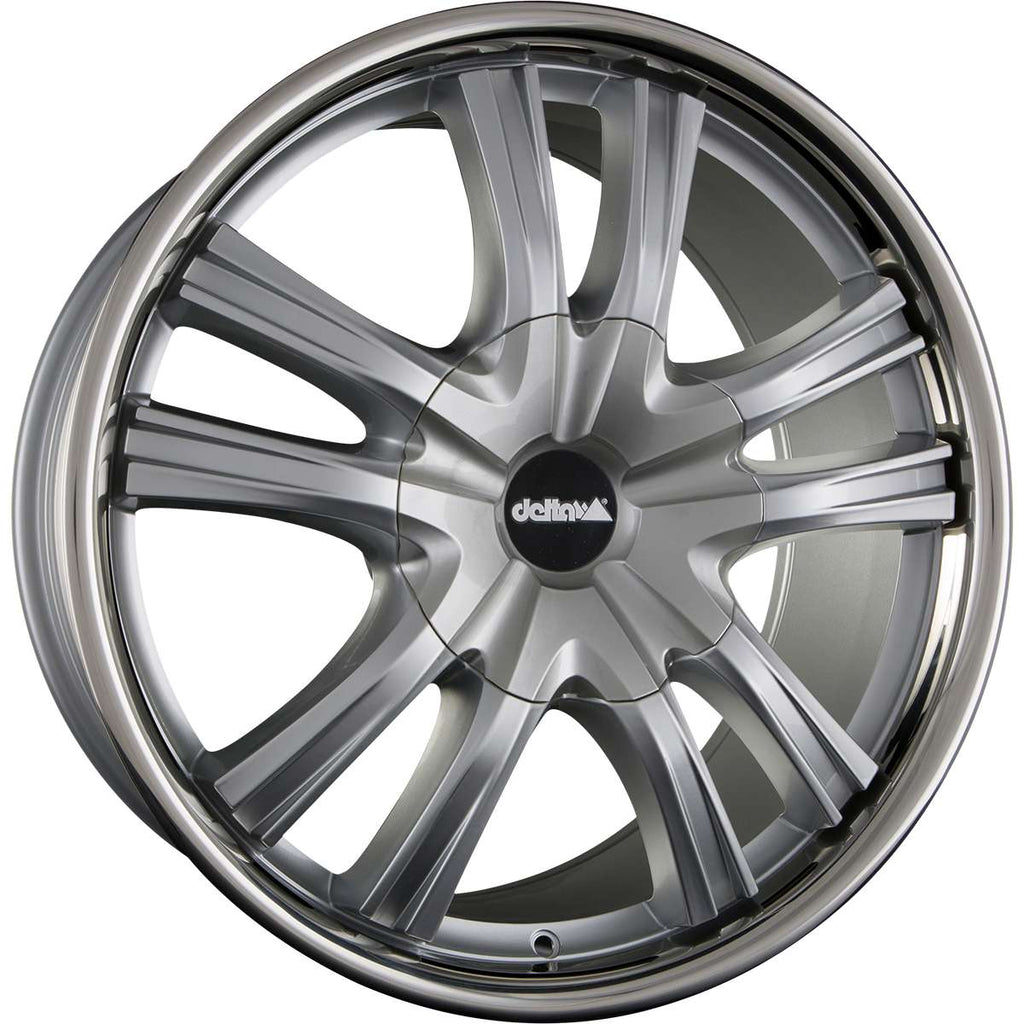 Alloy wheel Lander12 Silver Horn Polished Color:Silver with polished rim|Offset:40|Inch size:20