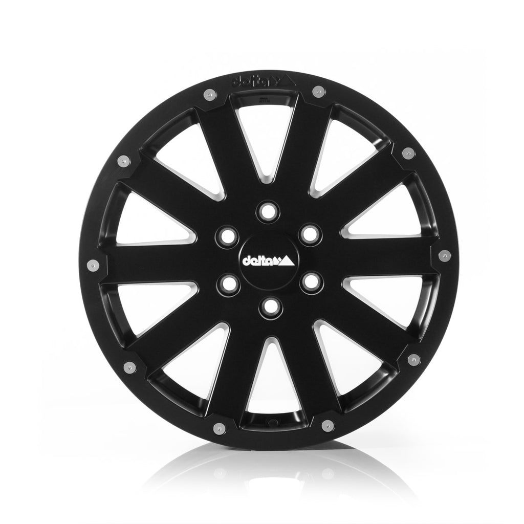 Alurad Hanma 17" Schwarz Matt Farbe:Schwarz Matt|Einpresstiefe:45|Zollgröße:17