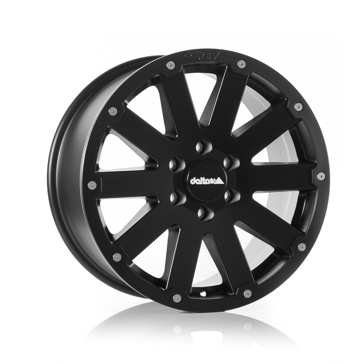 Alloy Wheel Hanma 17" Matte Black Color:Matte Black|Offset:45|Inch Size:17
