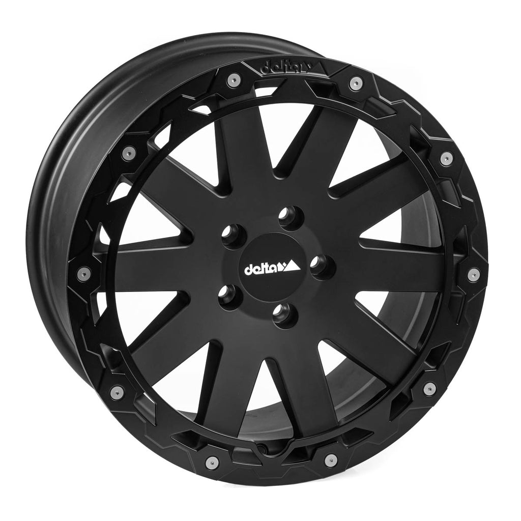 Alurad Hanma Rugged Schwarz Matt Farbe:Schwarz Matt|Einpresstiefe:40|Zollgröße:18
