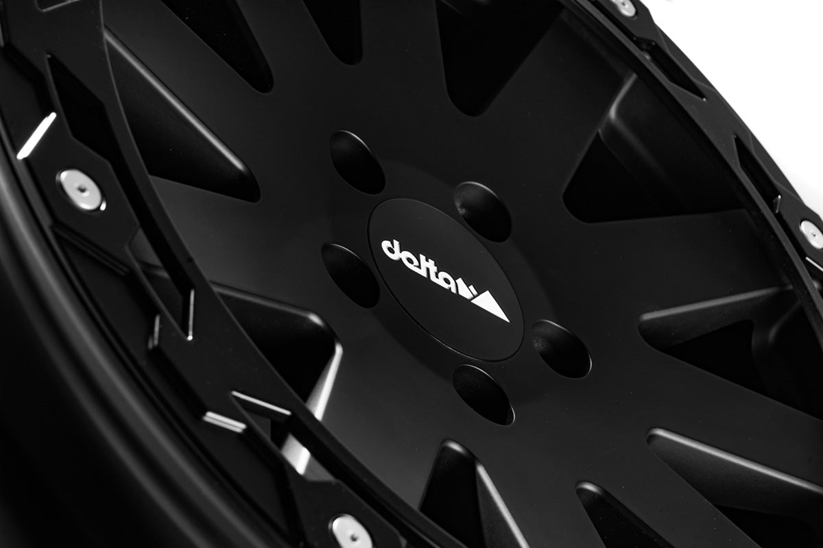 Alurad Hanma Rugged Schwarz Matt Farbe:Schwarz Matt|Einpresstiefe:45|Zollgröße:18
