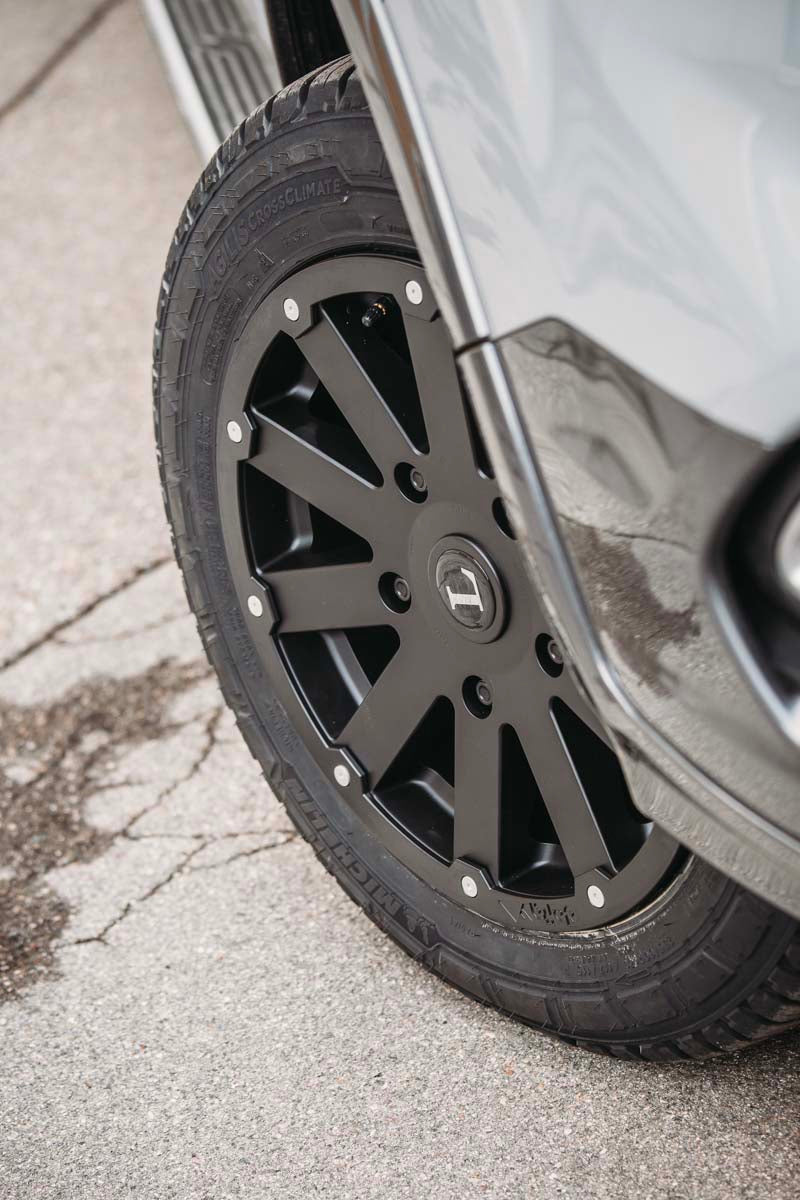 Alloy Wheel Hanma 17" Matte Black Color:Matte Black|Offset:50|Inch Size:17