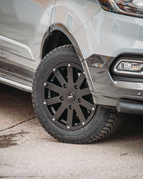 Alloy Wheel Hanma 17" Matte Black Color:Matte Black|Offset:50|Inch Size:17