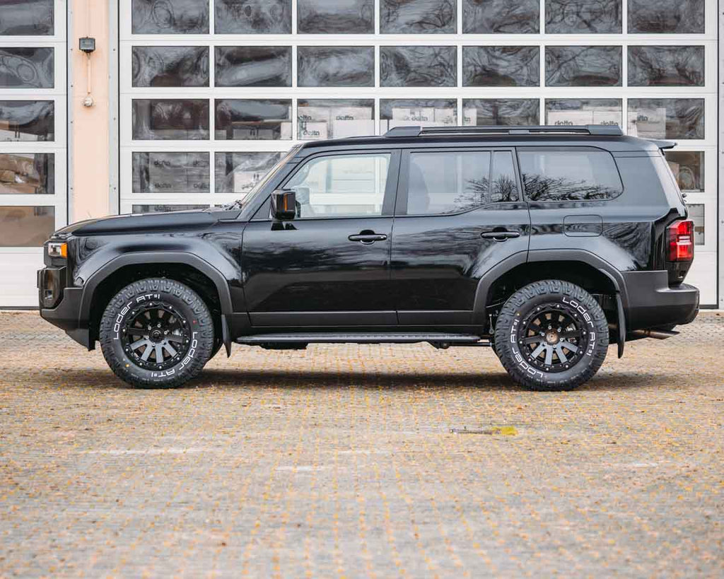 Alurad Hanma 18x9 Rugged Farbe:Schwarz Matt|Einpresstiefe:27|Zollgröße:18