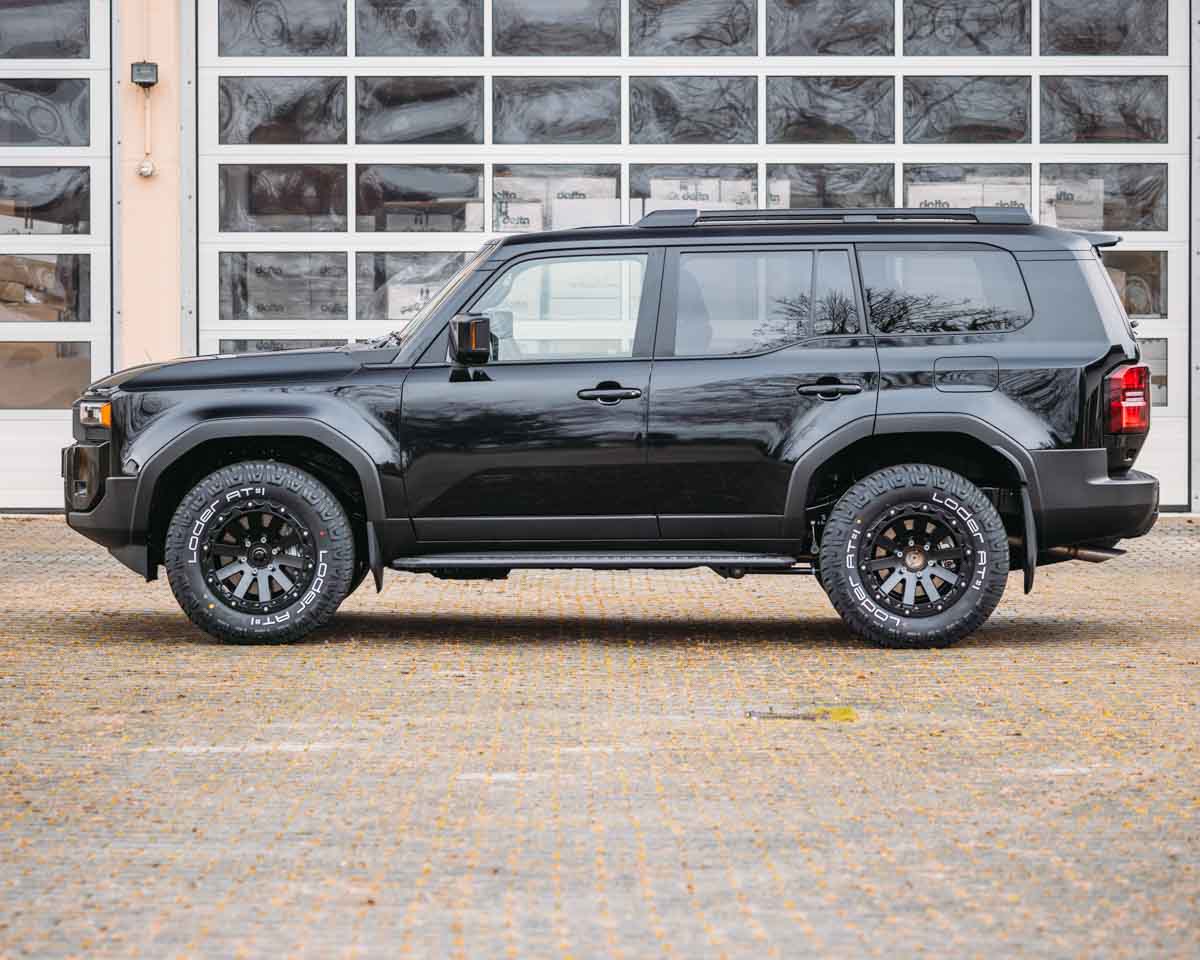 Alurad Hanma 18x9 Rugged Farbe:Schwarz Matt|Einpresstiefe:27|Zollgröße:18