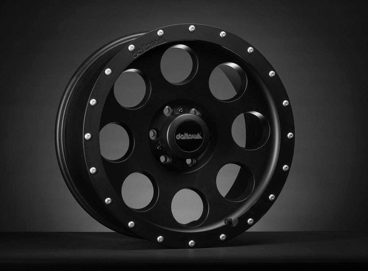 Alloy Wheel Classic_B Matte Black Color:Matte Black|Offset:25|Inch Size:20