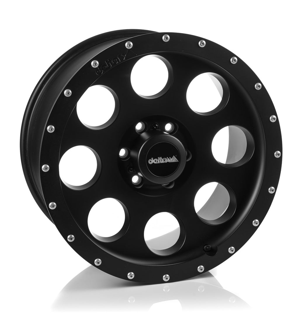 Alloy Wheel Classic_B Matte Black Color:Matte Black|Offset:25|Inch Size:20