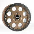 Alurad Klassik_B Rugged Bronze Farbe:Bronze Matt|Einpresstiefe:45|Zollgröße:18