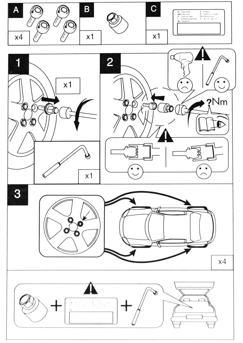 Rim lock Ducato Light
