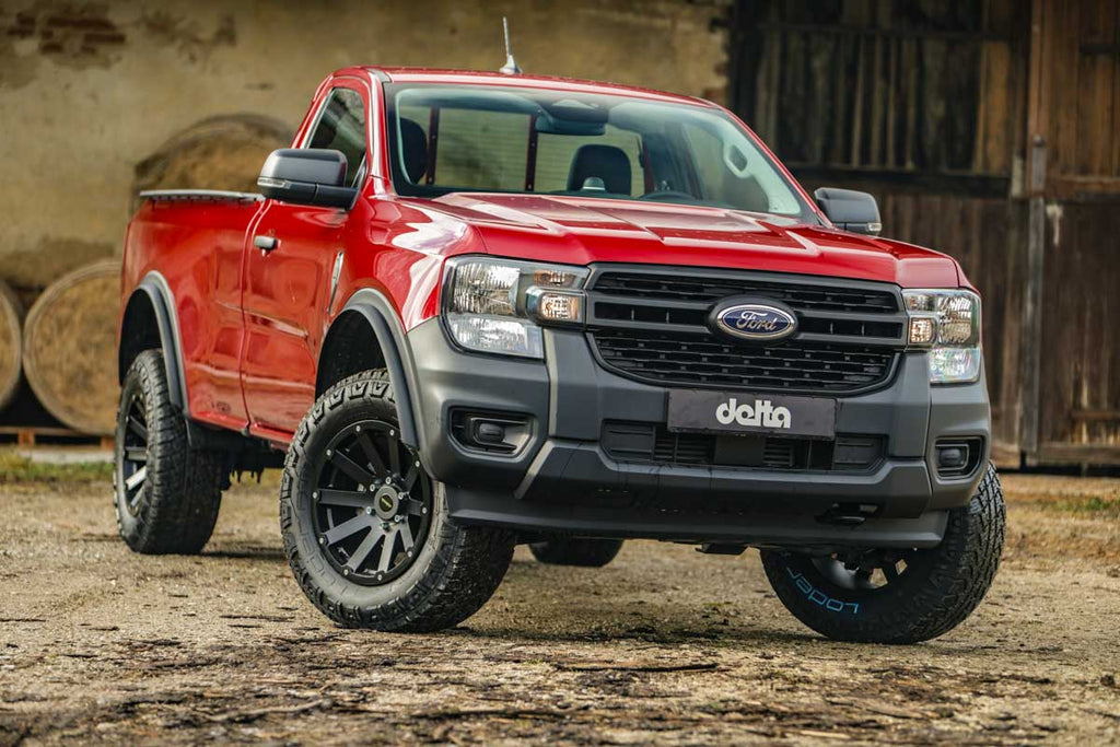 Komplettumbau Ford Ranger mit Liftkit, Hanma und Lodertire 305/60R18