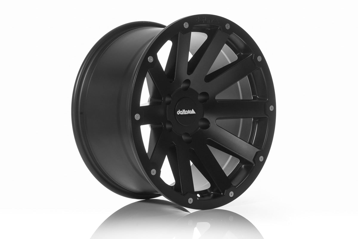 Alloy wheel Hanma Matte Black Color:Matte Black|Offset:21|Inch size:18