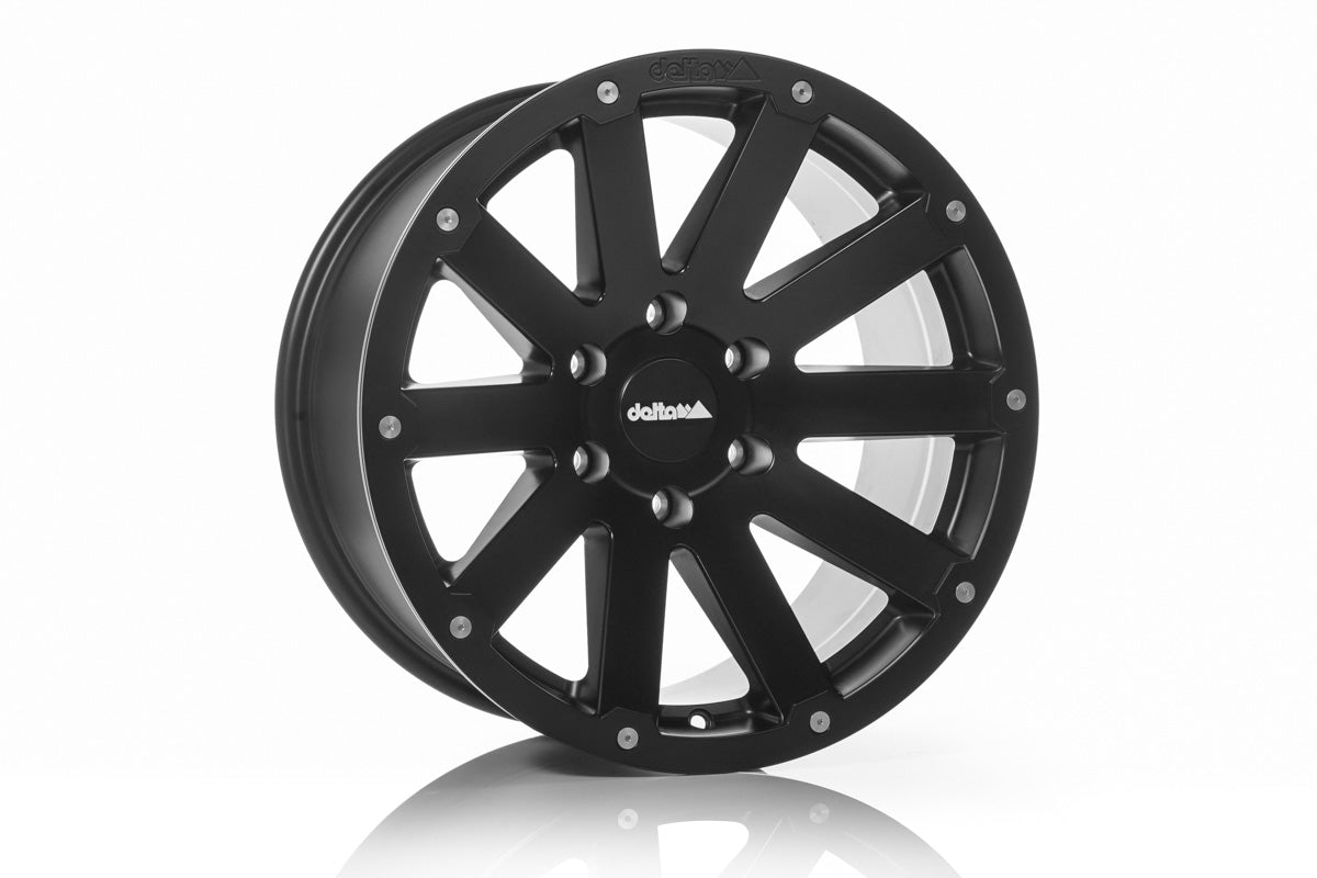 Alloy wheel Hanma Matte Black Color:Matte Black|Offset:21|Inch size:18