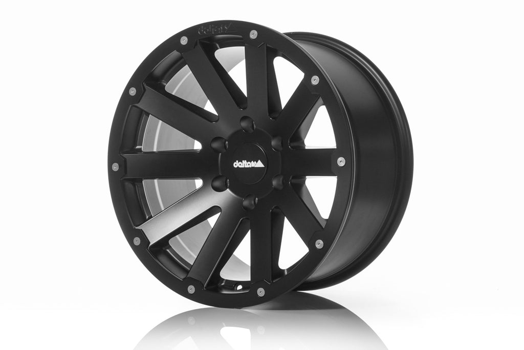 Alloy Wheel Hanma Matte Black Color:Matte Black|Offset:21|Rim Size:18