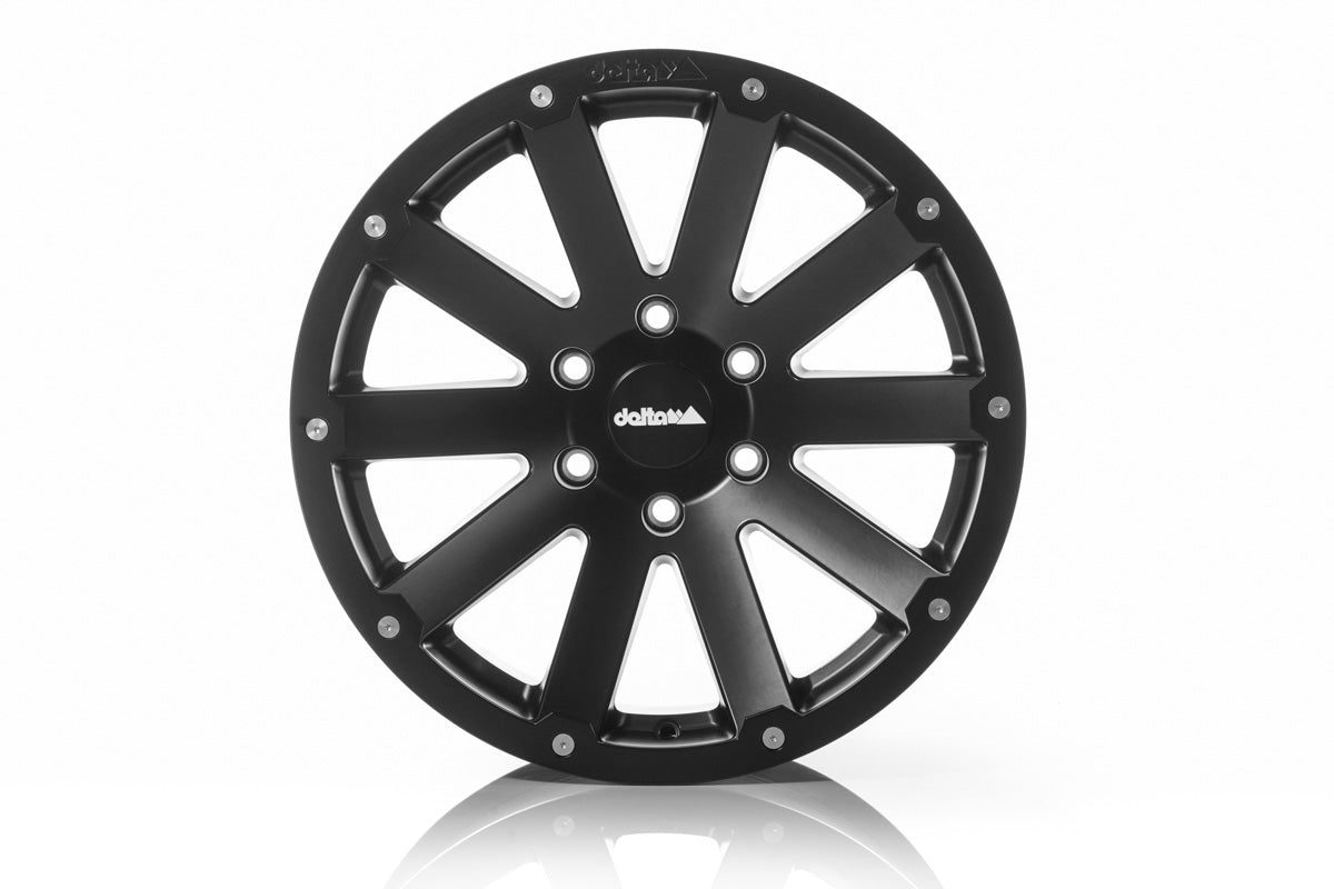 Alloy wheel Hanma Matte Black Color:Matte Black|Offset:21|Inch size:18