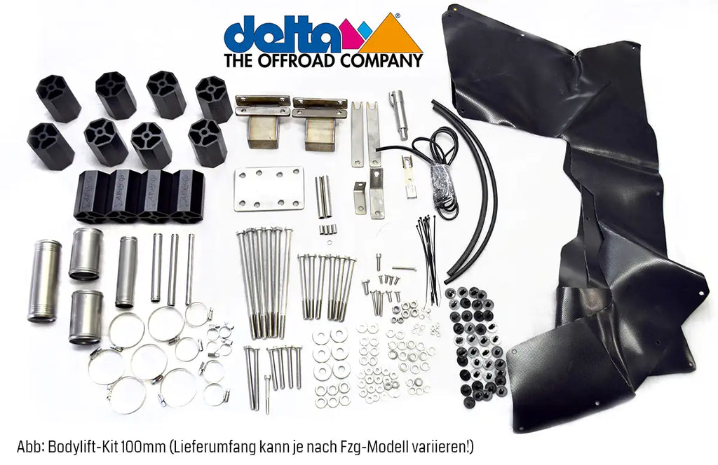 Höherlegung Bodylift 100mm