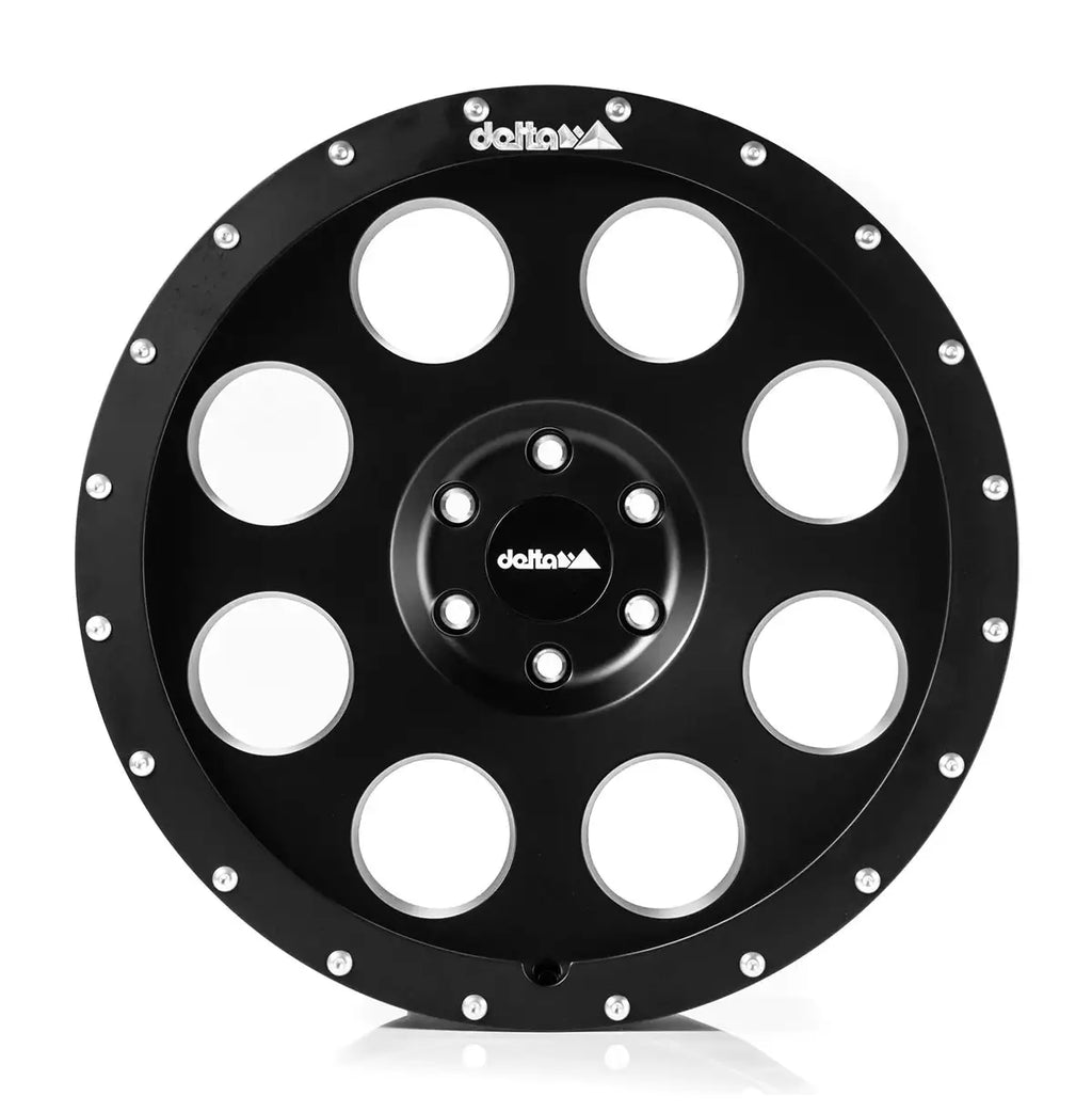 Classic Alloy Wheel_B 22 Inch Color:Matte Black|Offset:20|Rim Size:22