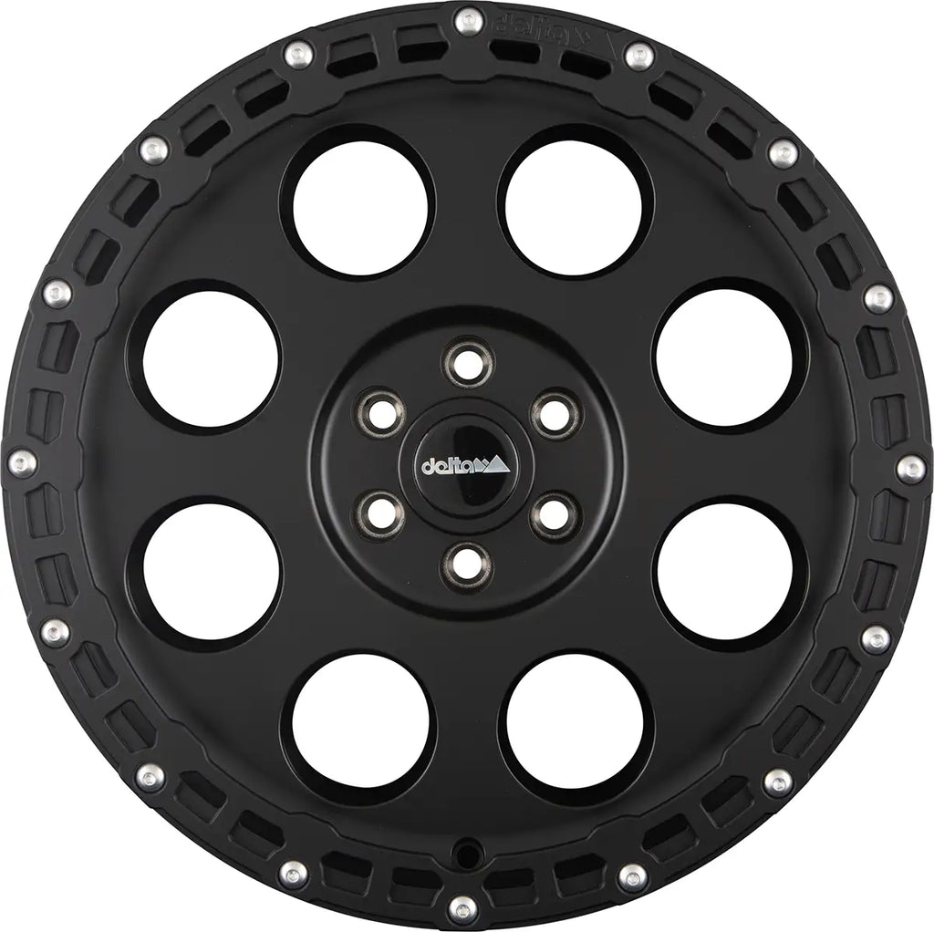 Alloy wheel Classic_B Rugged Matte Black Color:Matte Black|Offset:30|Inch size:17