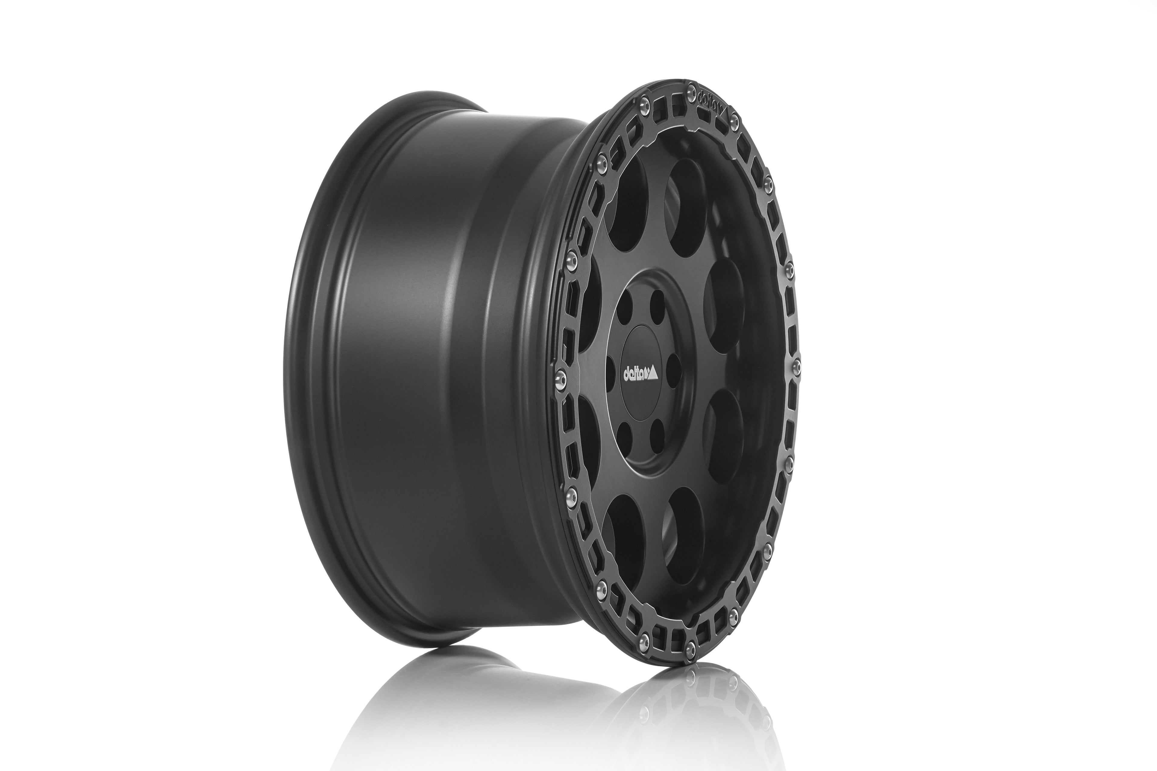 Alurad Klassik_B Rugged Schwarz Matt Farbe:Schwarz Matt|Einpresstiefe:40|Zollgröße:17