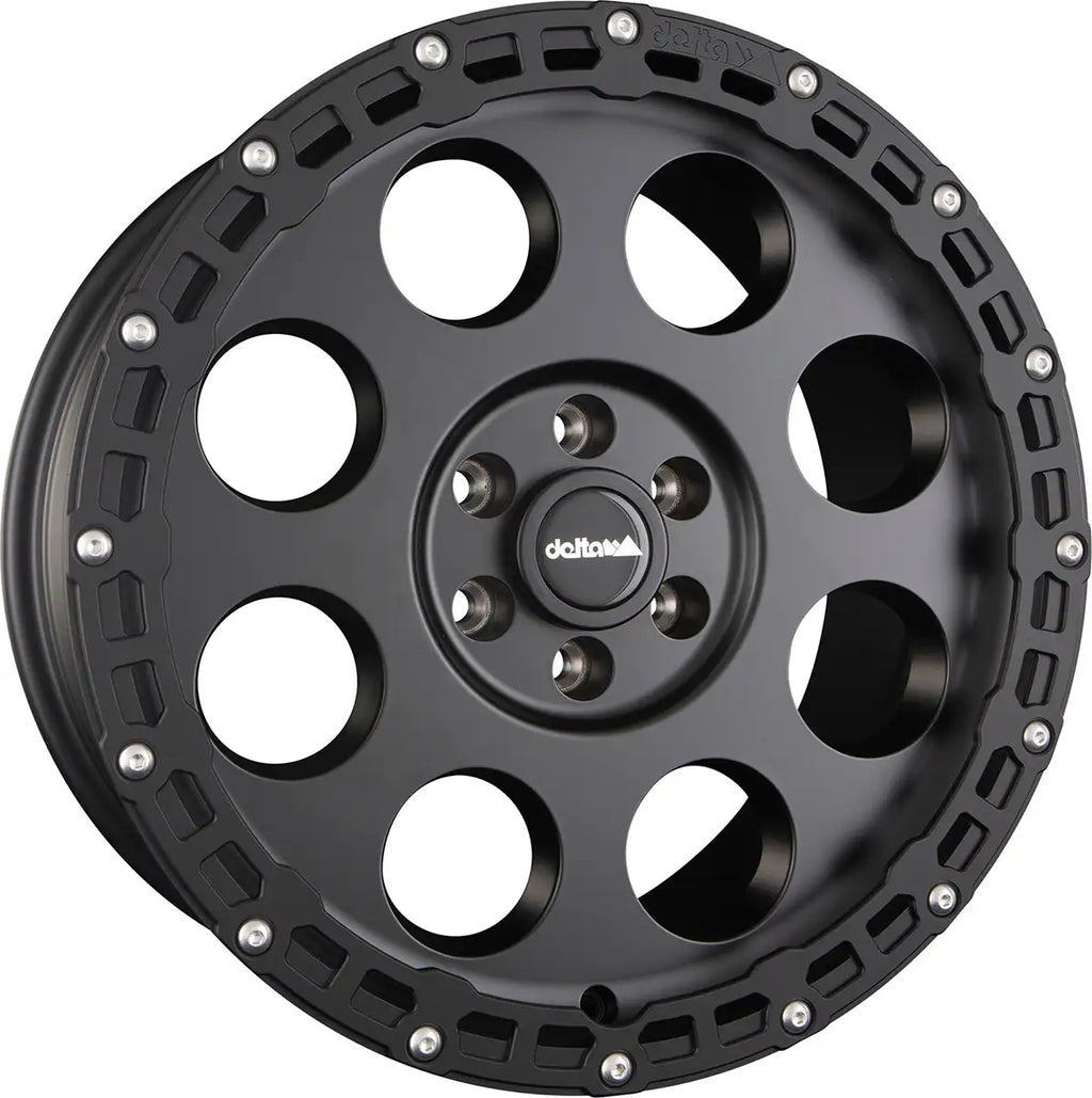 Alurad Klassik_B Rugged Schwarz Matt Farbe:Schwarz Matt|Einpresstiefe:45|Zollgröße:18