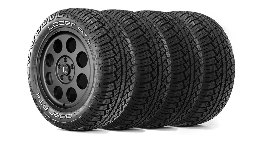 Complete Wheel Set Classic 18x8.5 | Loder AT1 255/55R18