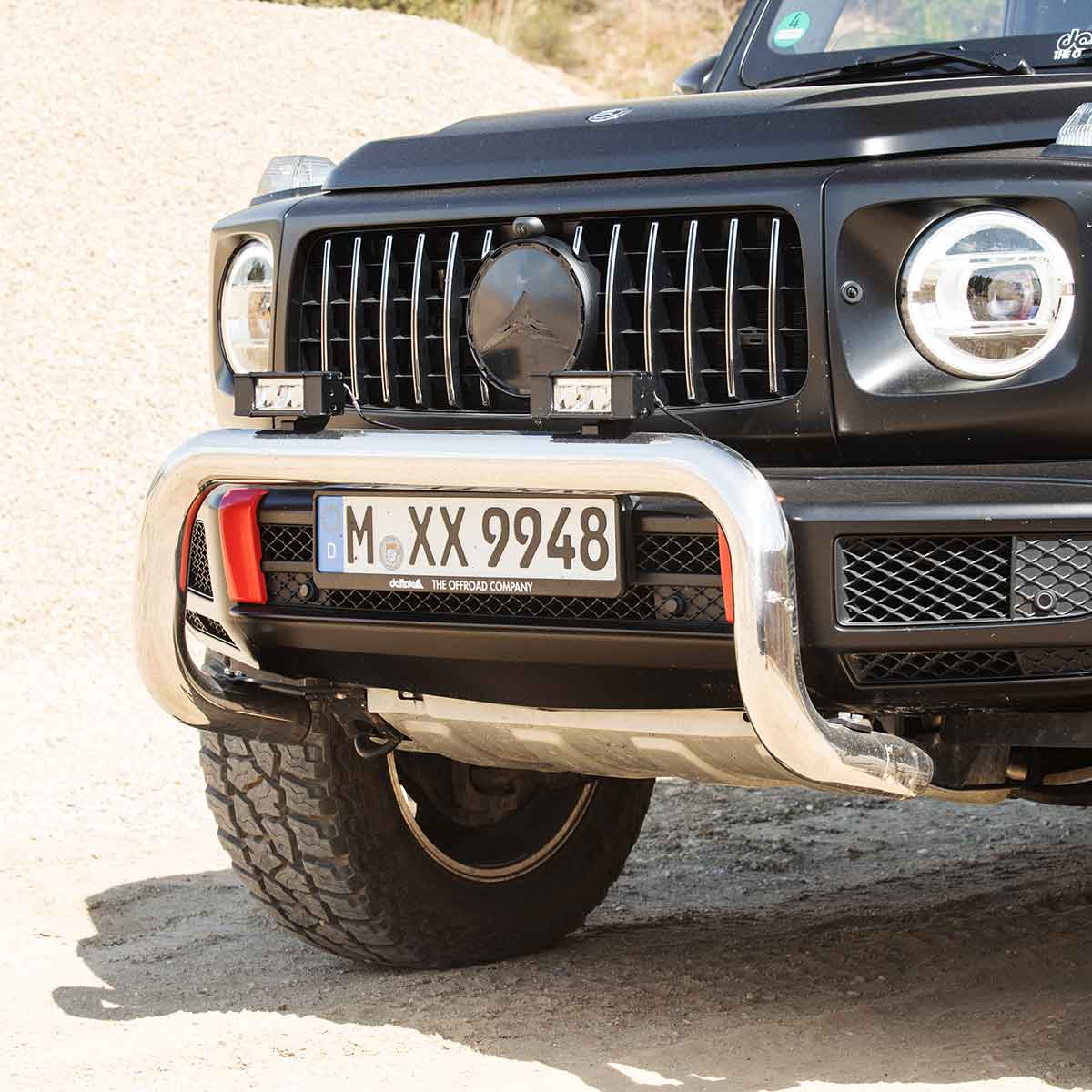 Front Bar polished Exclusive G-Class