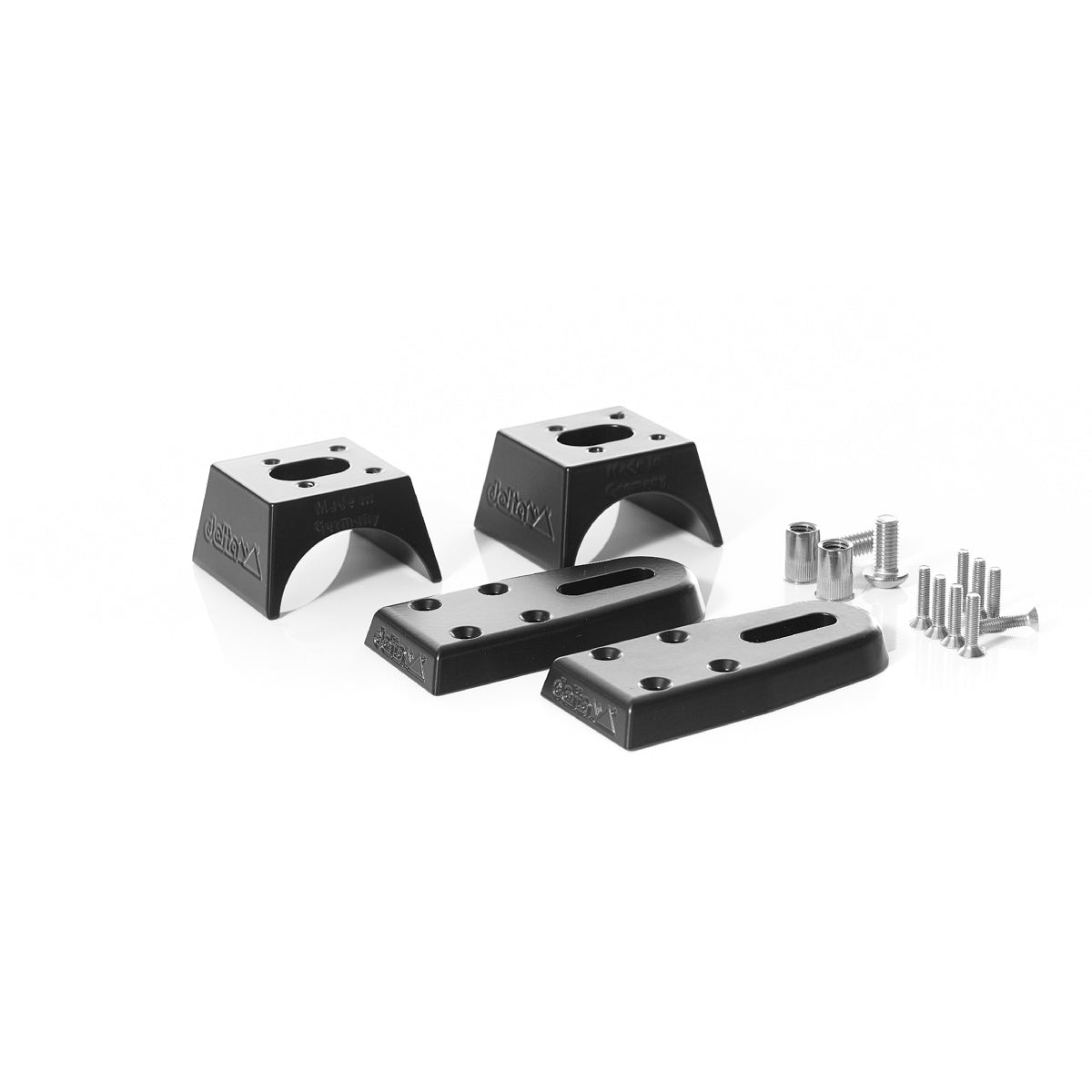 Scheinwerferhalter Schwarz 63mm