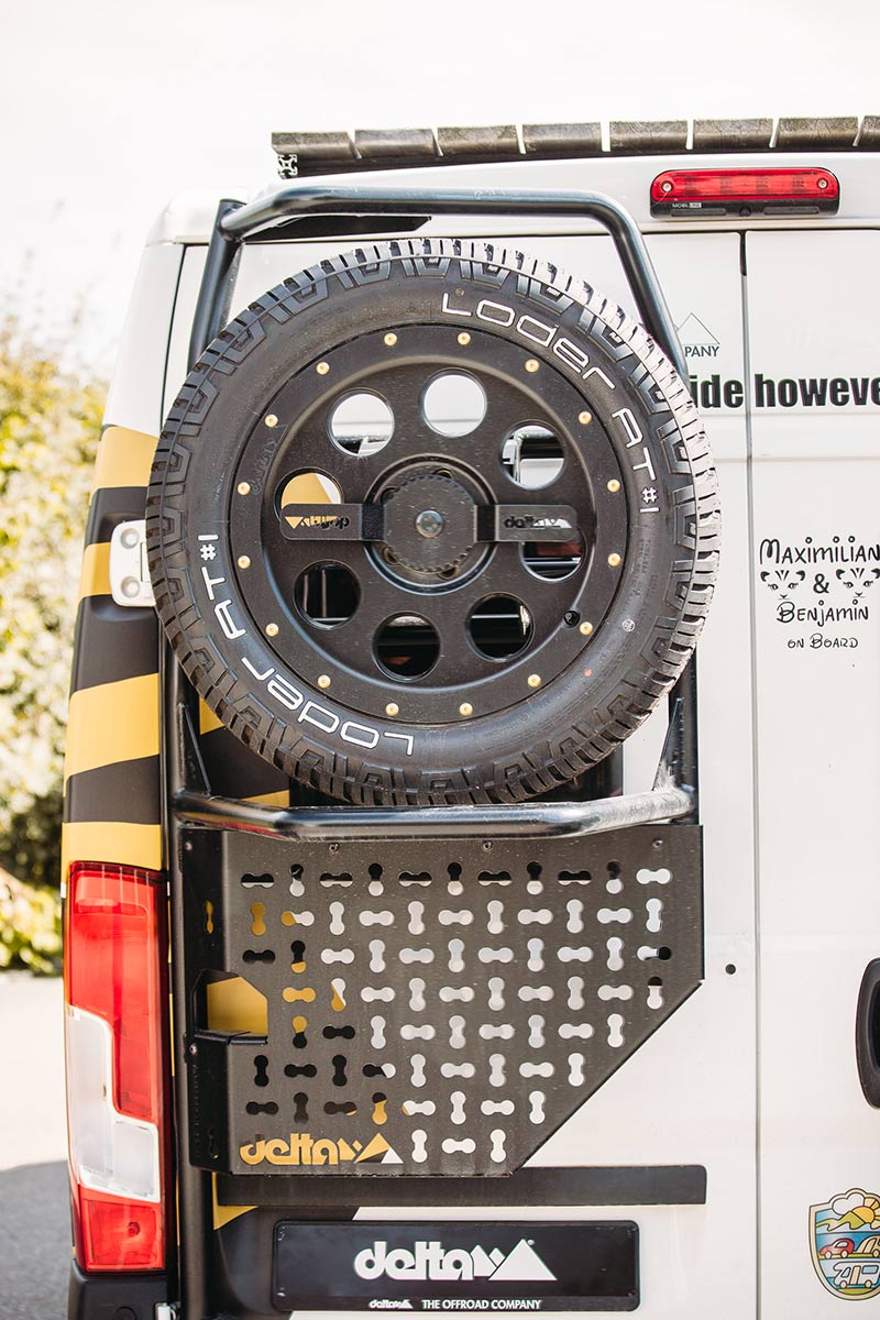 Black Friday Spare Tire Carrier Ducato Models
