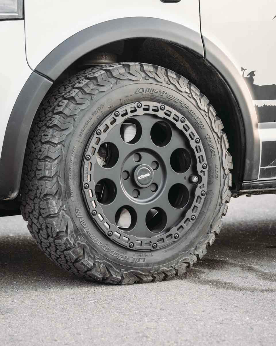 Alurad Klassik_B rugged Matte Black Color:Matte Black|Offset:40|Inch size:18