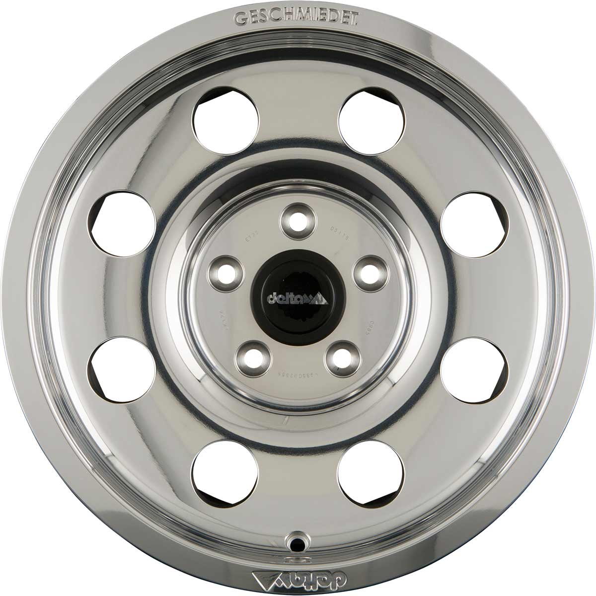 Alloy Wheel LegacyForged Polished Color:Polished + Clearcoated|Offset:30|Inch Size:18