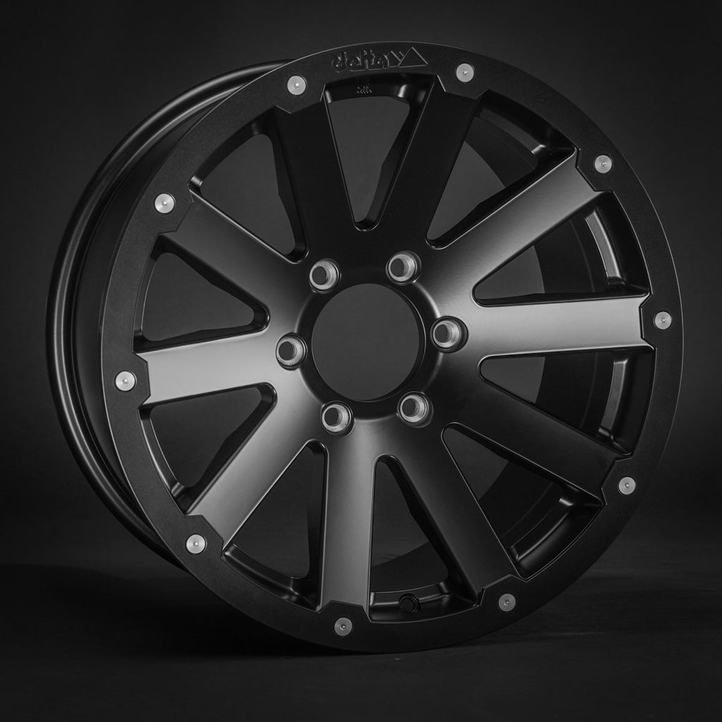 Alurad Hanma Schwarz Matt Farbe:Schwarz Matt|Einpresstiefe:45|Zollgröße:18