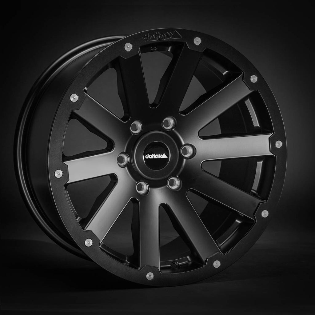 Alloy Wheel Hanma 18x9 Matte Black Color:Matte Black|Offset:5|Inch Size:18