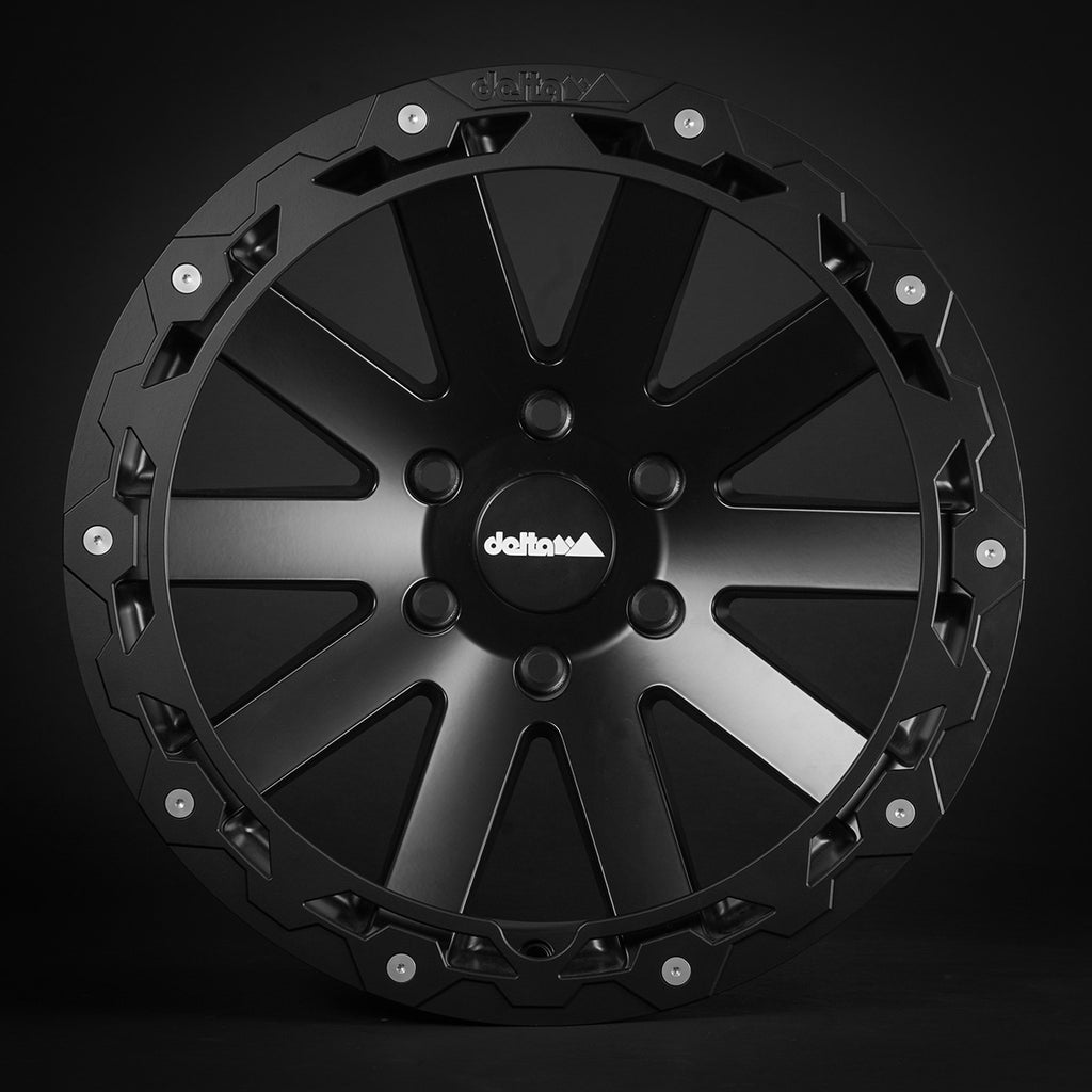 Alurad Hanma 18x9 Rugged Farbe:Schwarz Matt|Einpresstiefe:27|Zollgröße:18