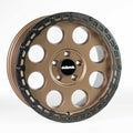 Alurad Klassik_B Rugged Bronze Farbe:Bronze Matt|Einpresstiefe:45|Zollgröße:18