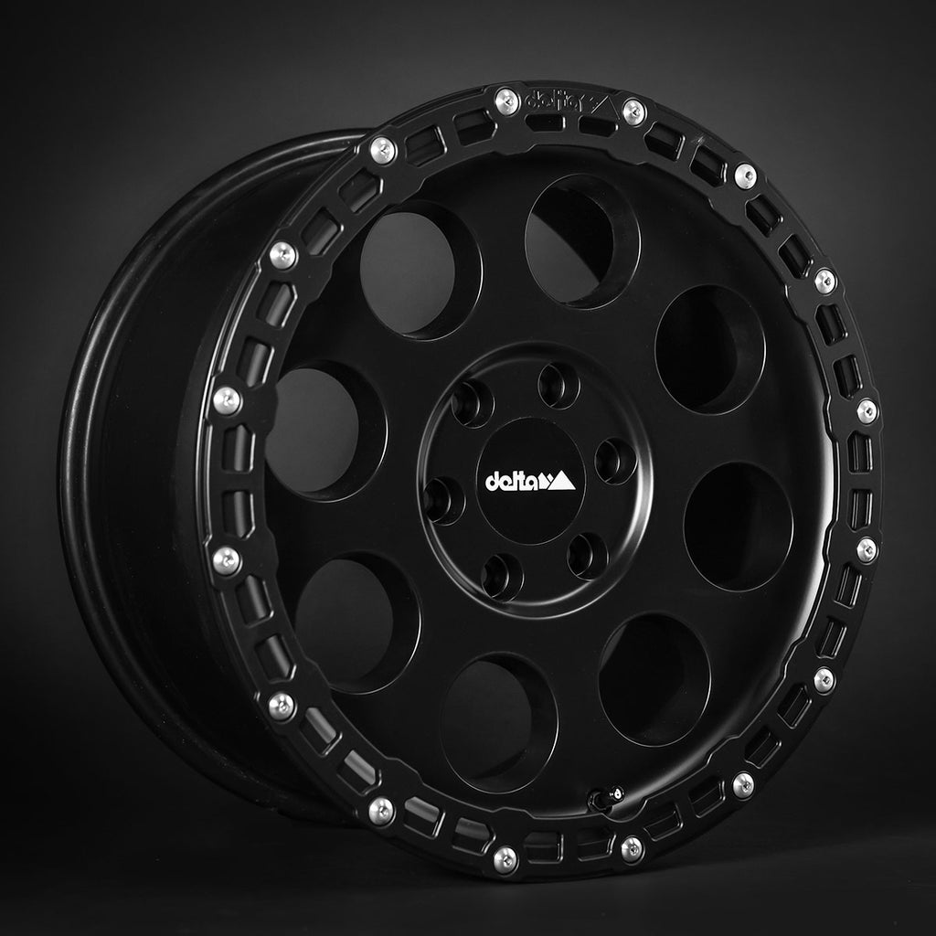 Alurad Klassik_B Rugged Schwarz Matt Farbe:Schwarz Matt|Einpresstiefe:45|Zollgröße:18