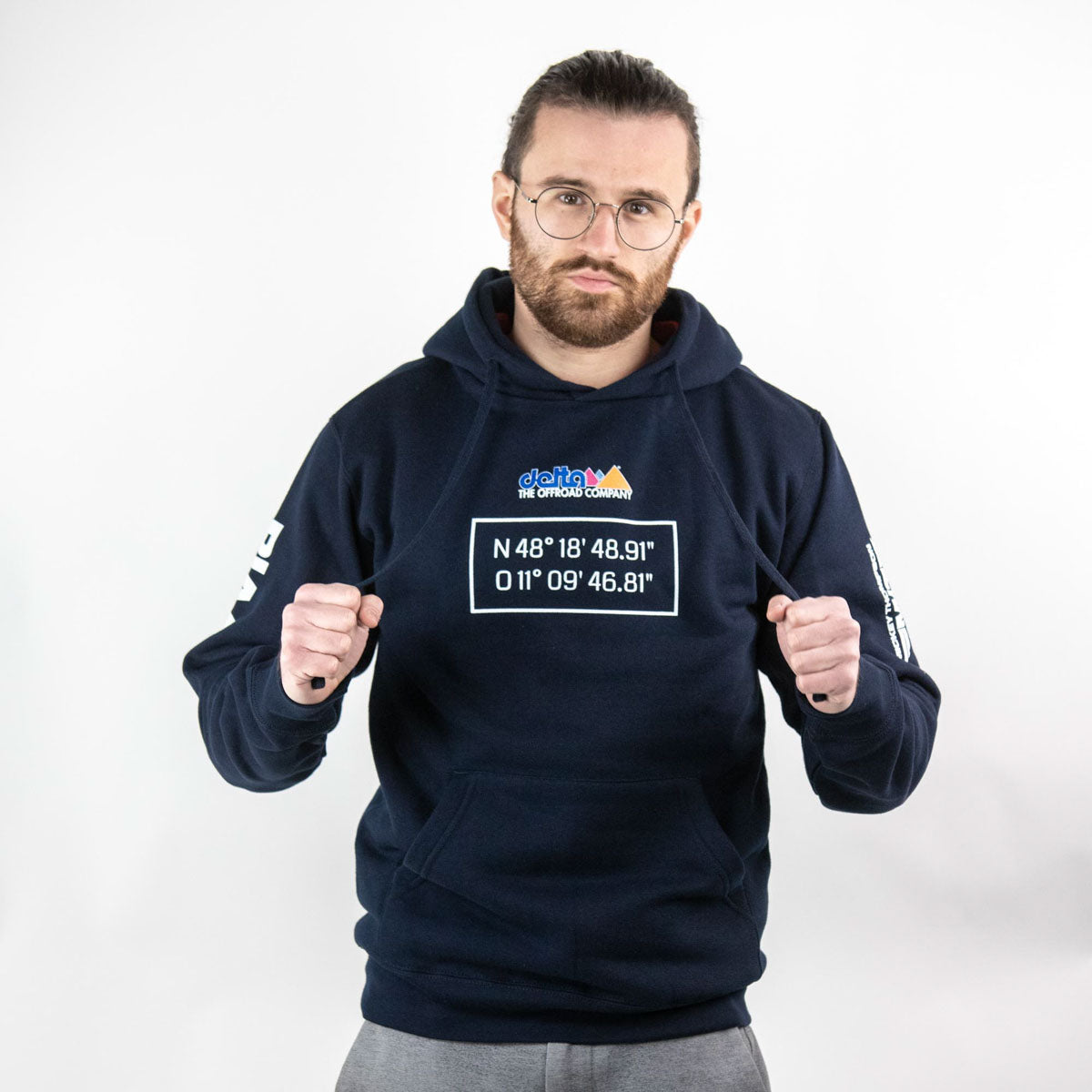 Hoodie "Coordinates Delta" XL