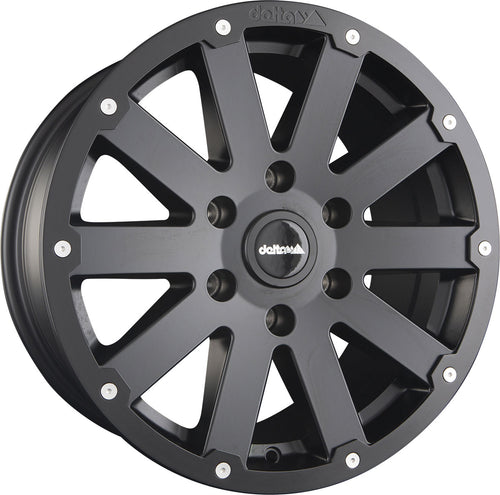 Alloy Wheel Hanma Matte Black Color:Matte Black|Offset:40|Inch Size:18