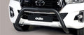 Front bar Hilux black matte