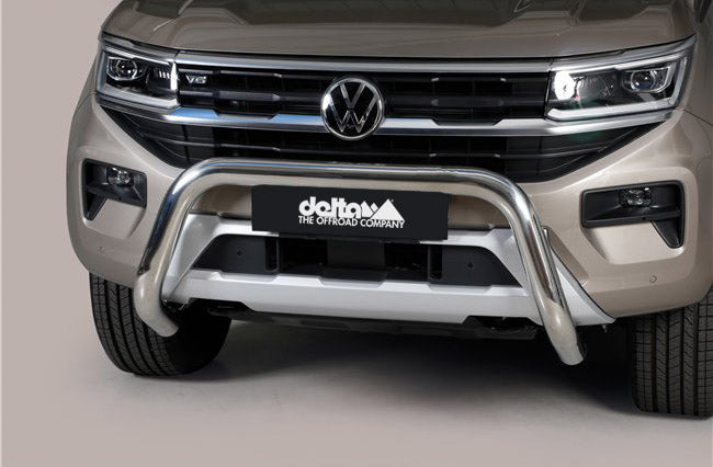 Front Bar Polished Stainless Steel 76mm