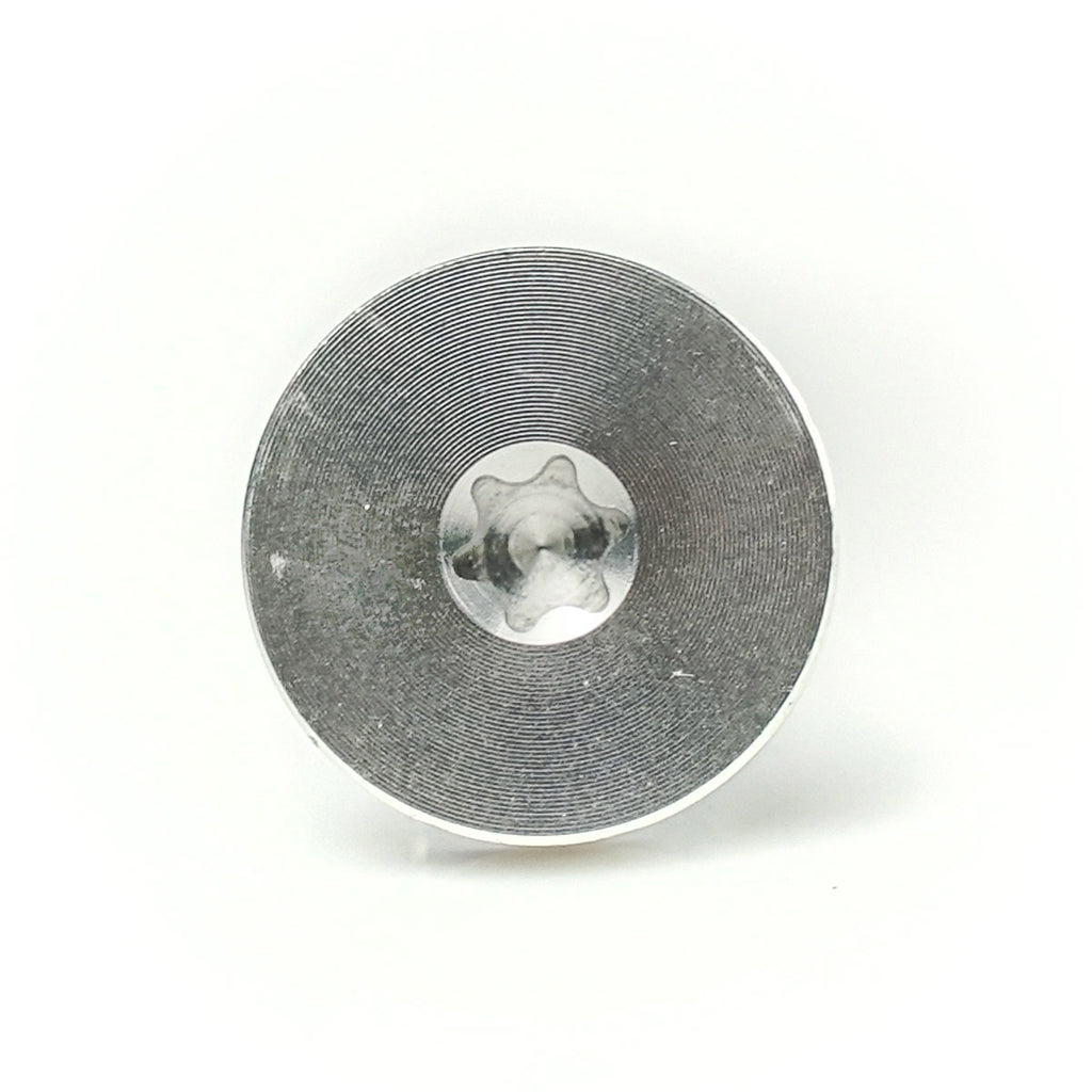 Satz 10x Schrauben Hanma silber