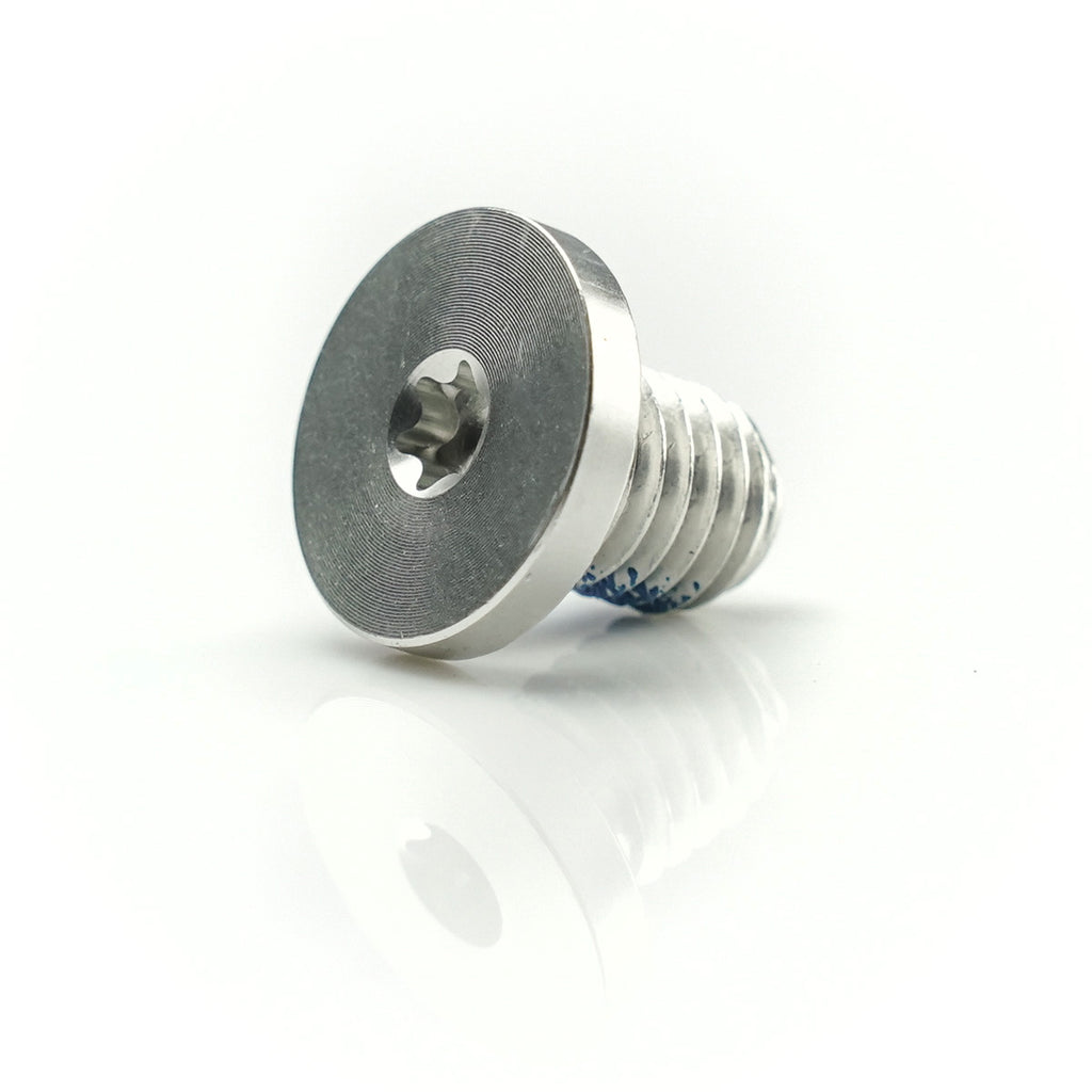 Satz 10x Schrauben Hanma silber