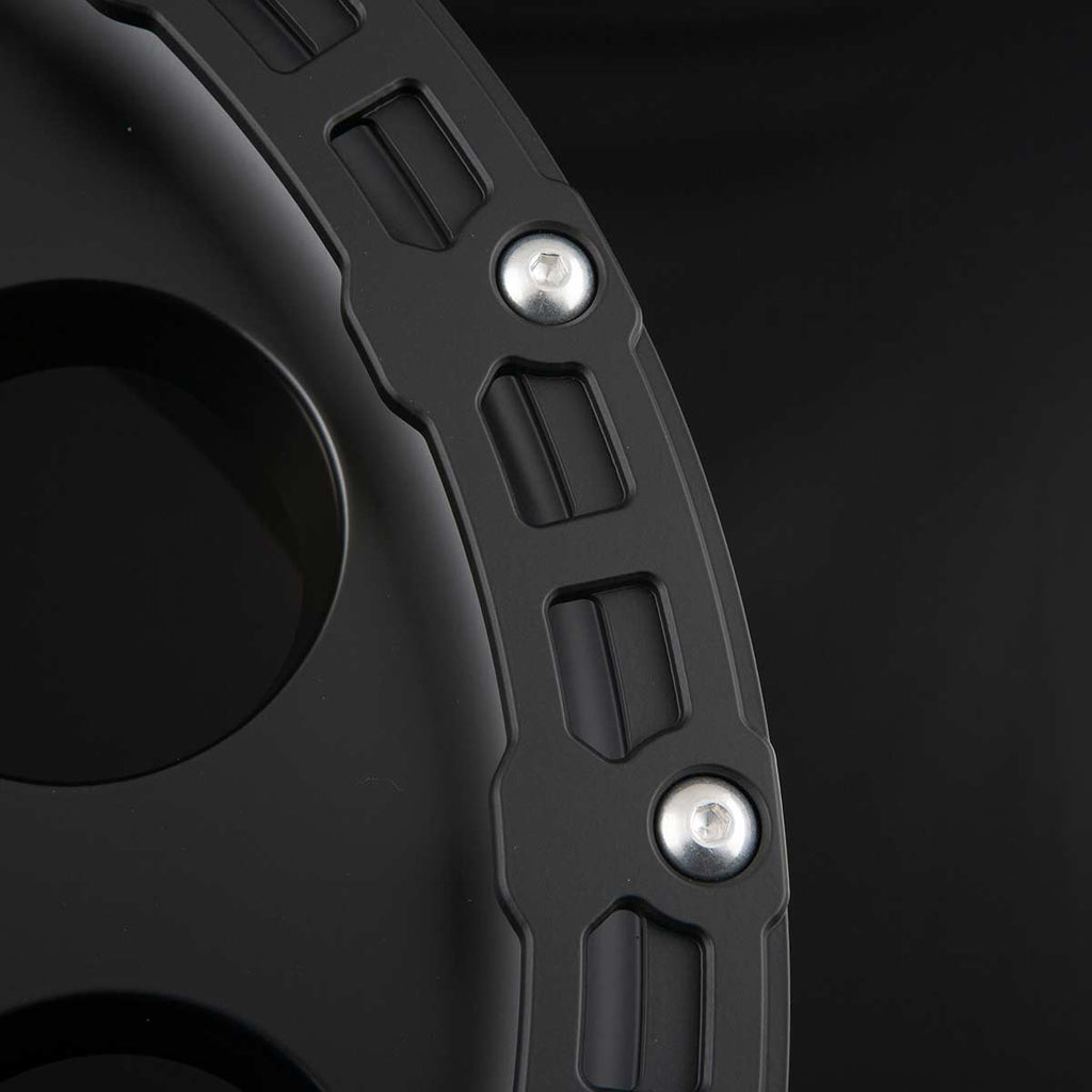 Classic Alloy Wheel_B Rugged Matte Black Color:Matte Black|Offset:20|Inch size:18