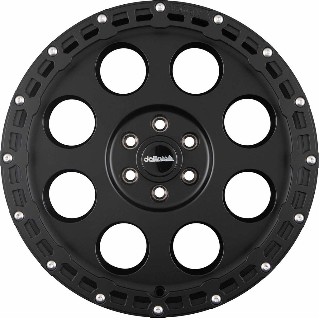 Alurad Klassik_B Rugged Schwarz Matt Farbe:Schwarz Matt|Einpresstiefe:40|Zollgröße:17