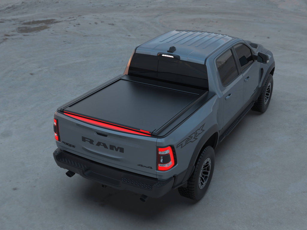 Tessera Roll+ Laderaumabdeckung "Basic" für Dodge Ram 2019+ long bed (1500 - 1500 TRX - 1500 CLASSIC) TESS 14241 ROLL black matt